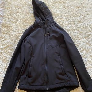 kirkland black ‘ windbreaker ‘